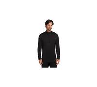 Uomo icebreaker merino 260 tech 1 2 zip baselayer nero