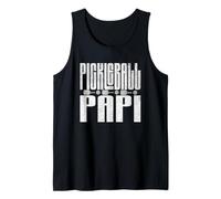 Uomo Il divertente giocatore di Pickle Ball Grandpa Baby Reveal Papi Pickleball Canotta