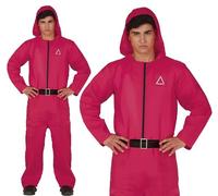 Uomo Il Gamer Costume Rosso Boiler Abito Vestito Addio Al Celibato Nuovo Fg