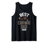 Uomo Il miglior Earwig Dad Ever Cute Pincher Bug Lover Canotta
