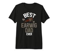 Uomo Il miglior Earwig Dad Ever Cute Pincher Bug Lover Maglietta Premium