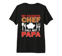 Uomo Il Mio Chef Preferito Mi Chiama papà Maglietta Premium