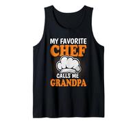 Uomo Il Mio Cuoco Preferito Mi Chiama Nonno Canotta