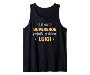 Uomo Il mio supereroe preferito si chiama Luigi Padre Nome Canotta