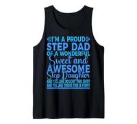 Uomo I'm Not The Step Dad, I'm The Dad That Steppped Funny Stepdad Canotta