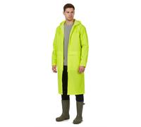 Portwest Giacca impermeabile S438 lunga con cappuccio leggera outdoor classica Giallo XXL