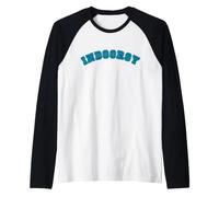 Uomo Indoorsy Non Voglio Uscire Voglio Stare Dentro Maglia con Maniche Raglan