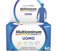 Uomo Integratore Alimentare Multivitaminico Completo, Con Vitamina D, B6, C, Con