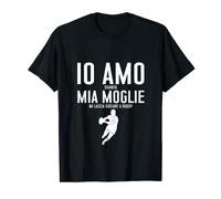 Uomo Io Amo Mia Moglie - Detto Divertente Rugby Accessori Maglia Maglietta
