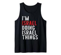 Uomo Io Sono Israele Che Fa Cose in Israele Canotta