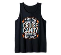 Uomo It's Not Easy Being My Wife's Cruise Candy Shirt Uomo Marito Canotta