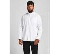 Uomo JACK & JONES Camicia Taglie Forti Tinta Unita Camicia Business Oversize.