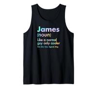 Uomo James Like A Normal Guy Only Cooler Legend King Nome Canotta