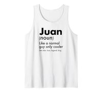 Uomo Juan Like A Normal Guy Only Cooler Legend King Nome Canotta