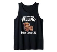 Uomo Just This And Telling Dad Jokes Poltrona Padre Funny Men Canotta