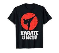 Uomo Karate Uncle Fighter Japanese Martial Arts Men Birthday Gift Maglietta