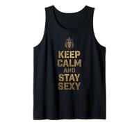 Uomo Keep Calm And Stay Sexy Canotta