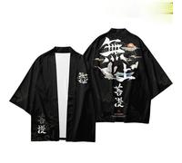 Uomo Kimono Cappotto Giacca Top Pantaloni Abbigliamento Giapponese Yukata Casual