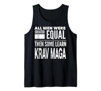 Uomo Krav Maga Uomini Autodifesa Arti Marziali Divertente Palestra Allenamento Canotta