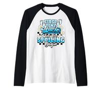 Uomo La prima volta che lo zio ha lasciato che il viziante inizi Maglia con Maniche Raglan