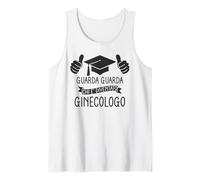 Uomo Laurea Specialistica Frase Divertente Laureato Ginecologo Canotta