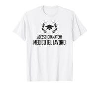 Uomo Laurea Specialistica Laureato Medico del Lavoro Maglietta