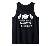 Uomo Laureato Laurea Specialistica Uomo Logopedista Canotta