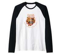 Uomo LUIS - Bellissimo nome di bambino con tigre: vuole solo Maglia con Maniche Raglan
