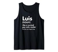 Uomo Luis Like A Normal Guy Only Cooler Legend King Nome Canotta
