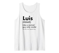 Uomo Luis Like A Normal Guy Only Cooler Legend King Nome Canotta