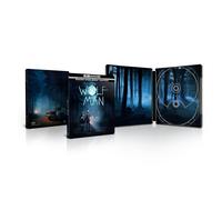 Uomo Lupo (WOLFMAN) 4K UHD + Blu-Ray Nuovo Sigillato Steelbook Terrore A-B-C