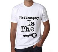 Uomo Maglietta Il Basso È La Chiave - Bass Is The Key - T-Shirt Stampa Grafica Divertente Vintage Idea Regalo Originale alla Moda Bianco XXL