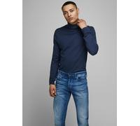 Uomo MAGLIONE sottile a collo alto a maglia a coste a manica lunga JACK & JONES