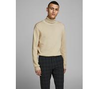 Uomo MAGLIONE sottile a collo alto a maglia a coste a manica lunga JACK & JONES
