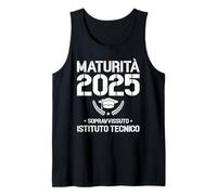 Uomo Maturità Istituto Tecnico Meccanica 2025 Canotta