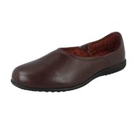 Uomo Maverick Casual Leather Slip On Completo Pantofola Pantofole X2R124