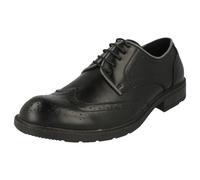 Uomo Maverick Tacco Basso Brogue Pizzo Scarpe