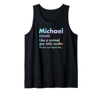 Uomo Michael Like A Normal Guy Only Cooler Legend King Nome Canotta