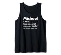 Uomo Michael Like A Normal Guy Only Cooler Legend King Nome Canotta