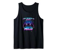 Uomo MILO - LEVEL UP con Controller: VUOLE SOLO GIOCARE Canotta
