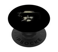 Uomo Misterioso Con Sigaretta In Cappello Fedora PopSockets PopGrip Adesivo