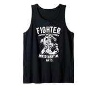 Uomo MMA Jiu-Jitsu Fighter Ramping Canotta