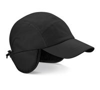Uomo Mountain Cappello Pile Fodera Impermeabile Beechfield Piegato Giù Ear Muffs