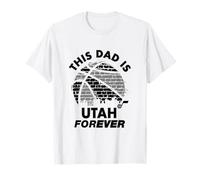 Uomo NBA Father's Day This Dad Is Utah Jazz Forever Maglietta