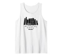 Uomo Non esistono troppi Libri Canotta