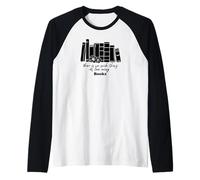 Uomo Non esistono troppi Libri Maglia con Maniche Raglan