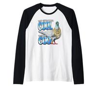 Uomo Non puoi Scrivere Bene Senza Coo Funny Pigeon Maglia con Maniche Raglan