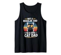 Uomo Not A Regular Dad I'm A Cool Cat Dad Retro Look Dad Dad Canotta