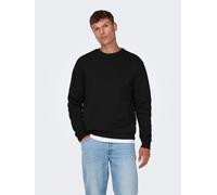 Uomo O&S Felpa Basica Manica Lunga Maglione Pullover Jumper Maglione ONSCERES NU