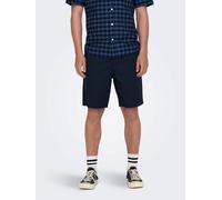 Uomo O&S Pantaloncini Tessuto Corti Bermuda Shorts Pantaloni Lunghezza Ginocchio